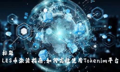 标题
LES币激活指南：如何高效使用Tokenim平台