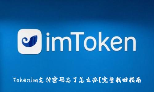 Tokenim支付密码忘了怎么办？完整找回指南